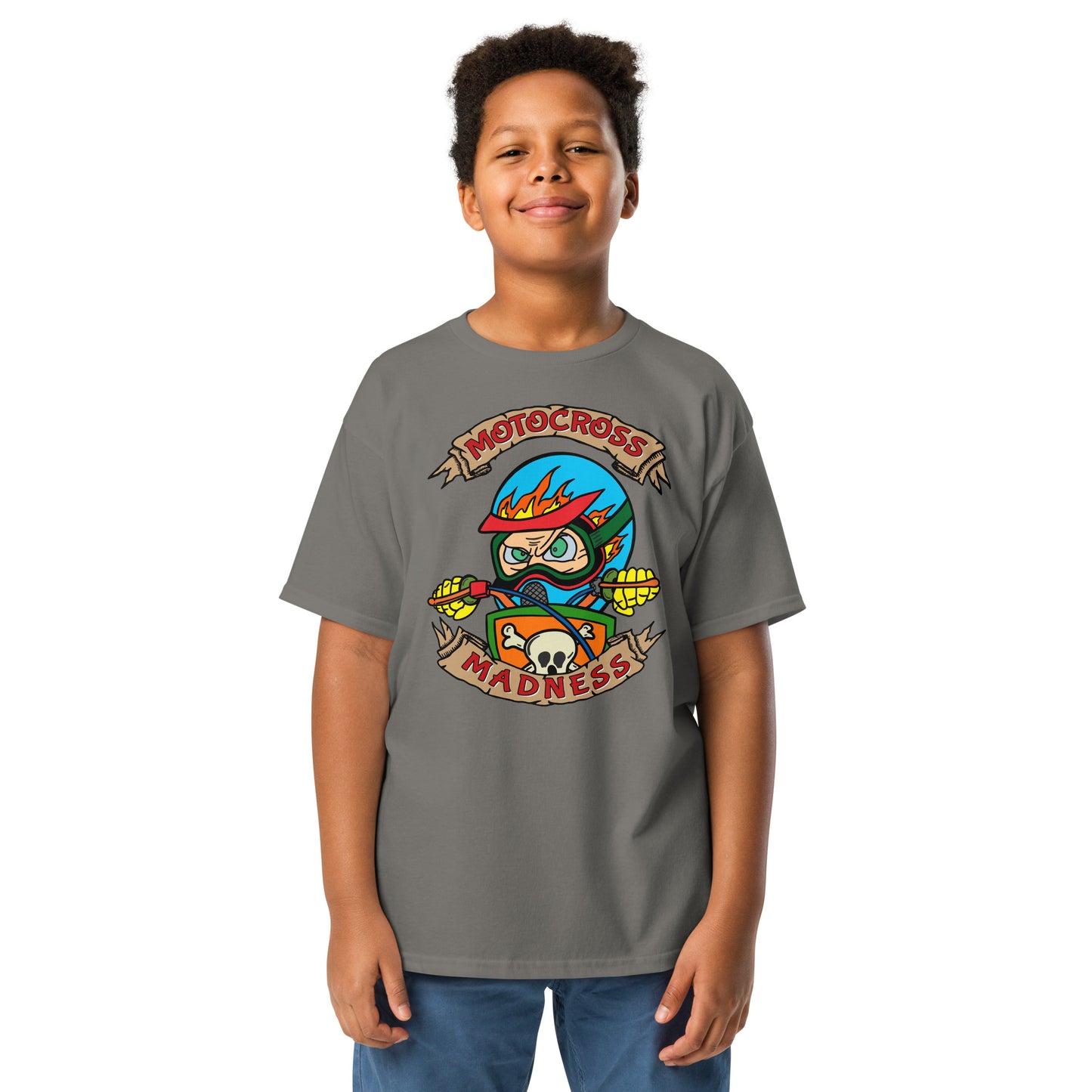 Motocross Madness - Youth classic tee (Colored Tees)