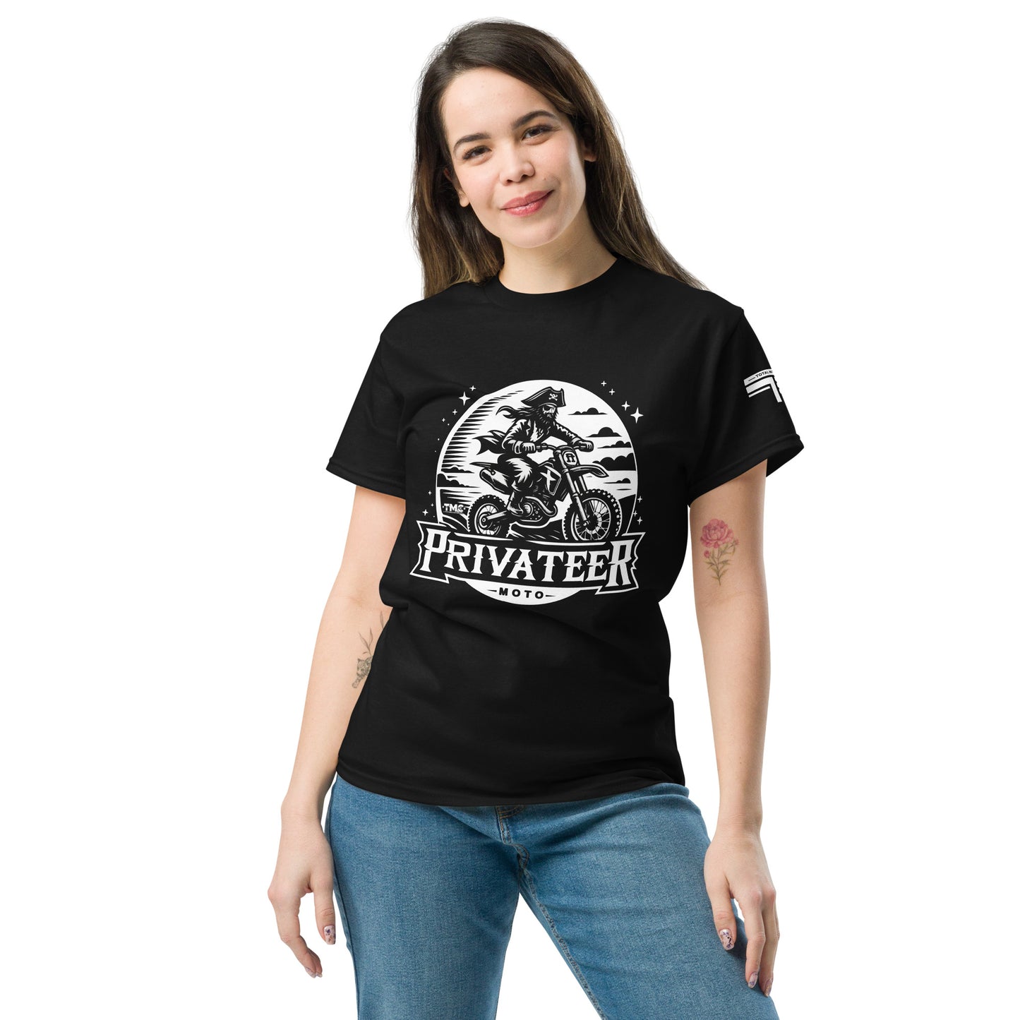 Pirate Rider - Unisex classic tee BLK