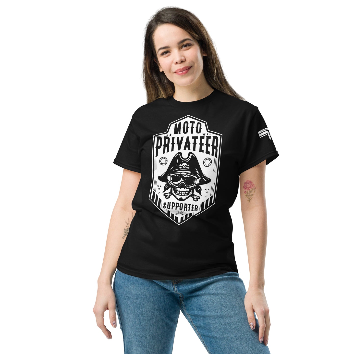 Privateer Skull - Unisex classic BLK tee