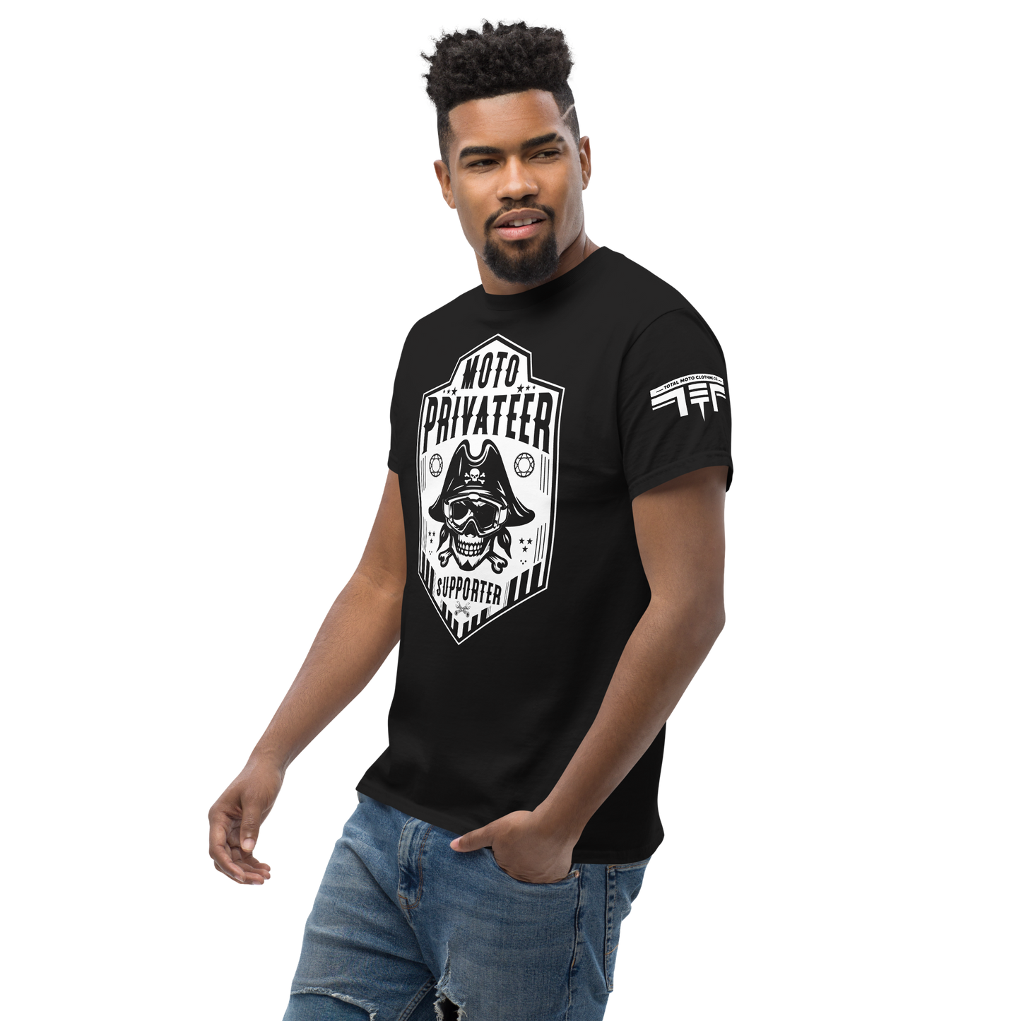 Privateer Skull - Unisex classic BLK tee