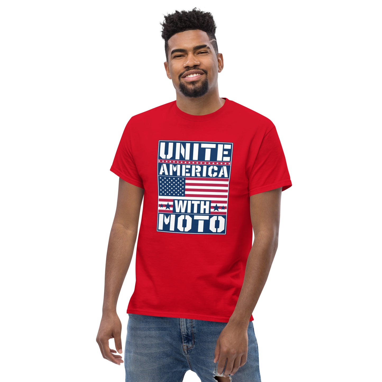 Unite America With MOTO V2 - Unisex classic tee