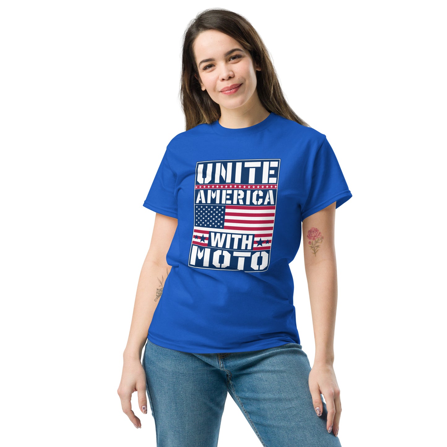 Unite America With MOTO V2 - Unisex classic tee