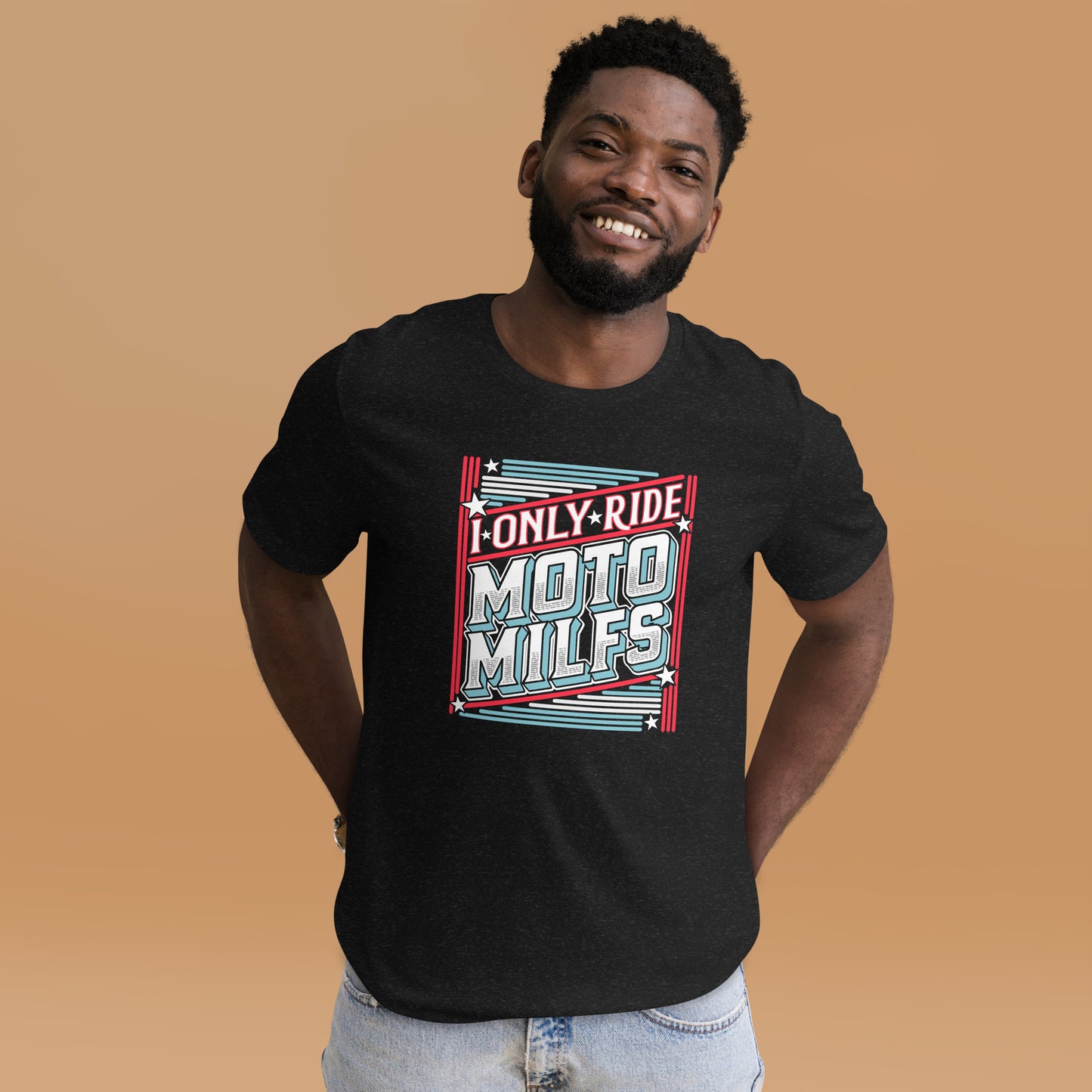 I Only Ride Moto Milfs (BLK Tee)