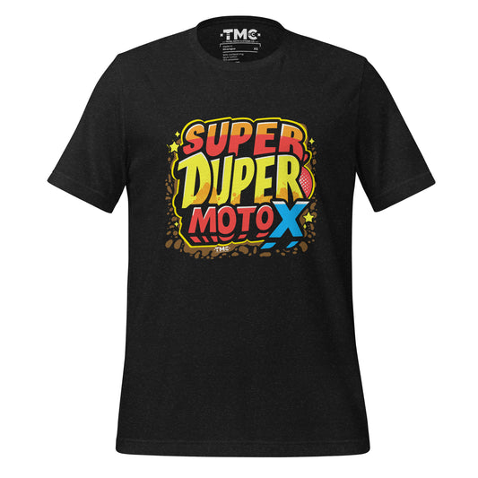 Super Duper MotoX - Unisex t-shirt BLK