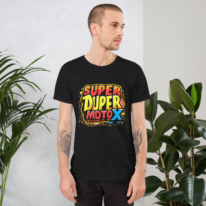 Super Duper MotoX - Unisex t-shirt BLK