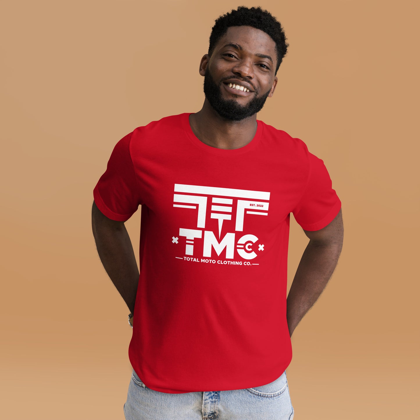 TMCC Logo - Unisex t-shirt - (Dark colored Tees, White Logo)