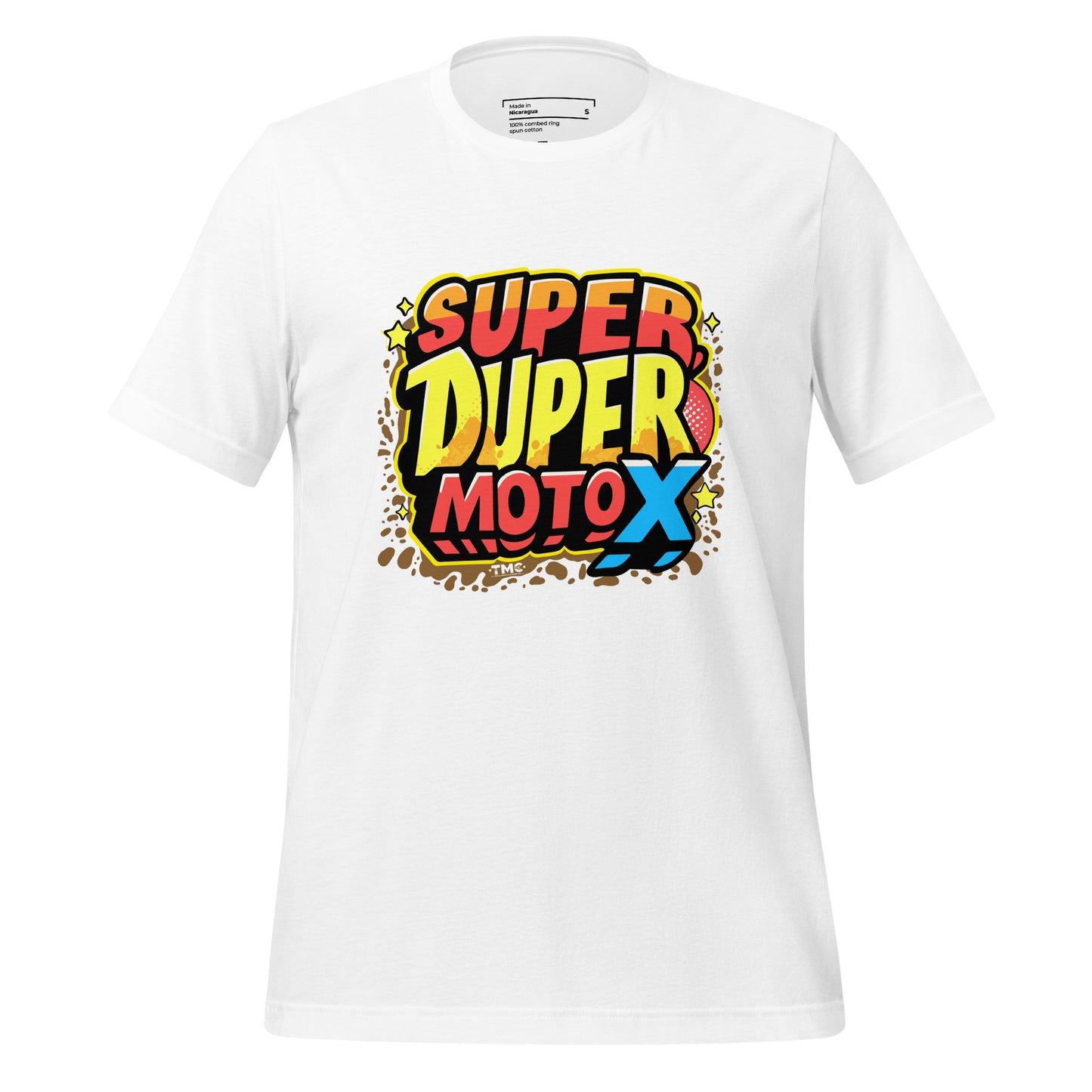 Super Duper MotoX - Unisex t-shirt Colored Tees