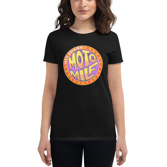 100% Original Moto Milf!  - Women's short sleeve t-shirt (All Colors)