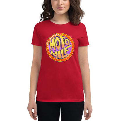 100% Original Moto Milf!  - Women's short sleeve t-shirt (All Colors)