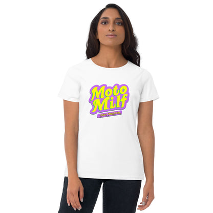 Moto Milf 100% Original - Women's short sleeve t-shirt