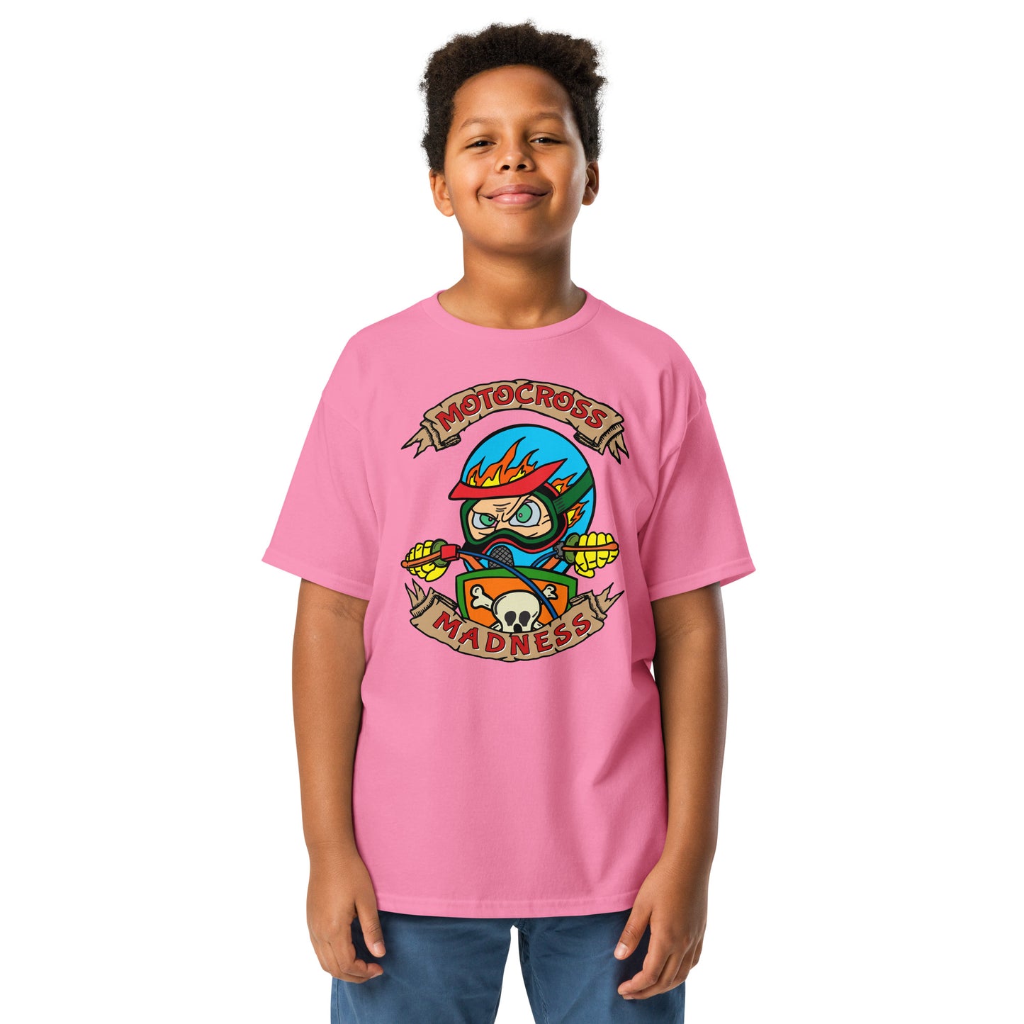 Motocross Madness - Youth classic tee (Colored Tees)