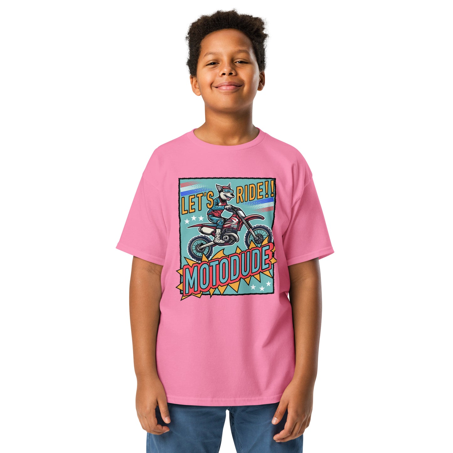 Motodude - (Colored Tees) Youth classic tee