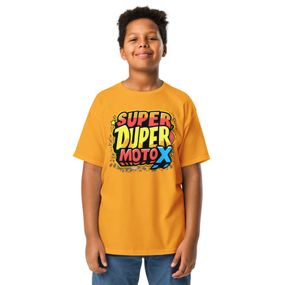 Super Duper MotoX - Youth classic tee (Colored Tees)