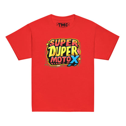 Super Duper MotoX - Youth classic tee (Colored Tees)