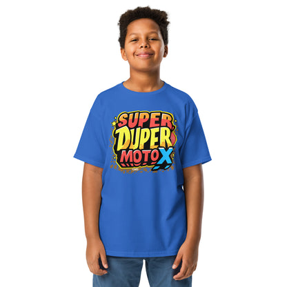 Super Duper MotoX - Youth classic tee (Colored Tees)