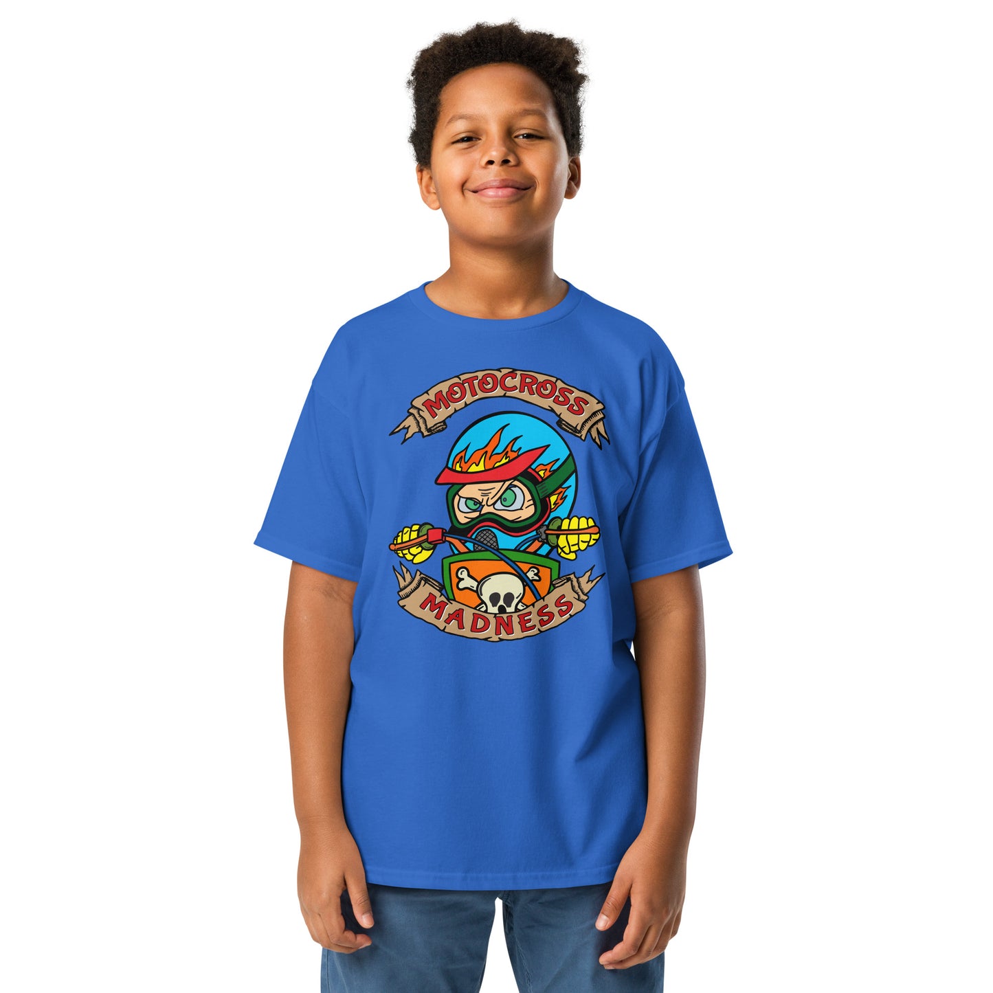 Motocross Madness - Youth classic tee (Colored Tees)