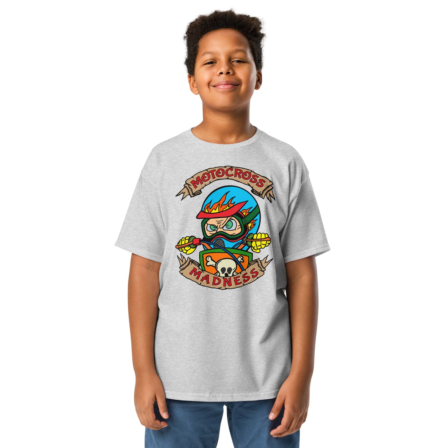 Motocross Madness - Youth classic tee (Colored Tees)