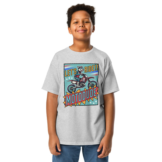 Motodude - (Colored Tees) Youth classic tee